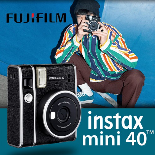 【現貨】恆昶公司貨 FUJIFILM INSTAX MINI40 拍立得相機 Mini 40 (送20張底片+收納袋) 0501